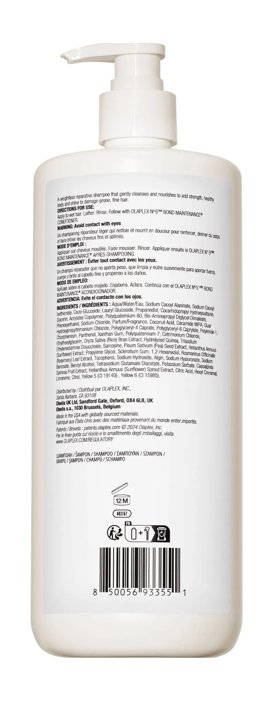 Olaplex No.4 Fine Bond Maintenance Shampoo 1000 ml | 11207